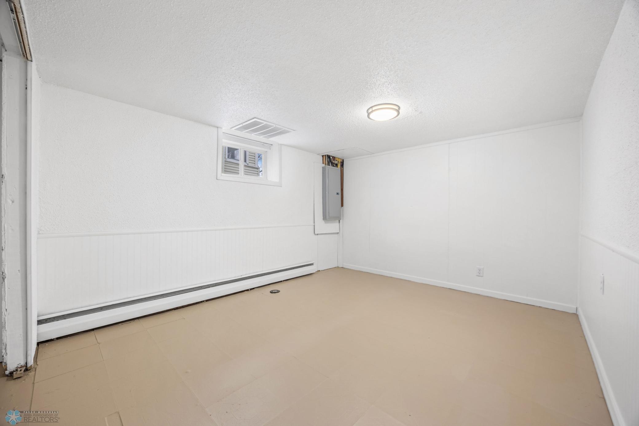 Basement storage
