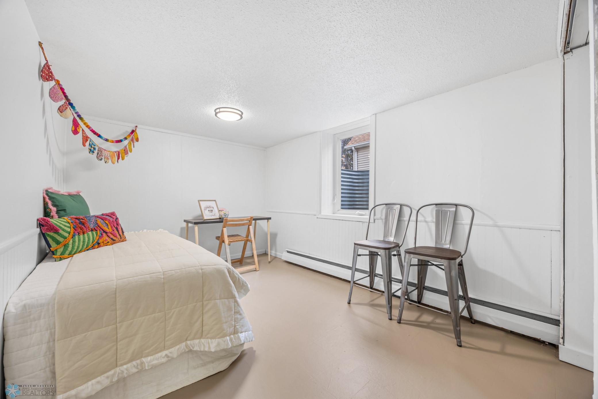Basement 4th bedroom with egress