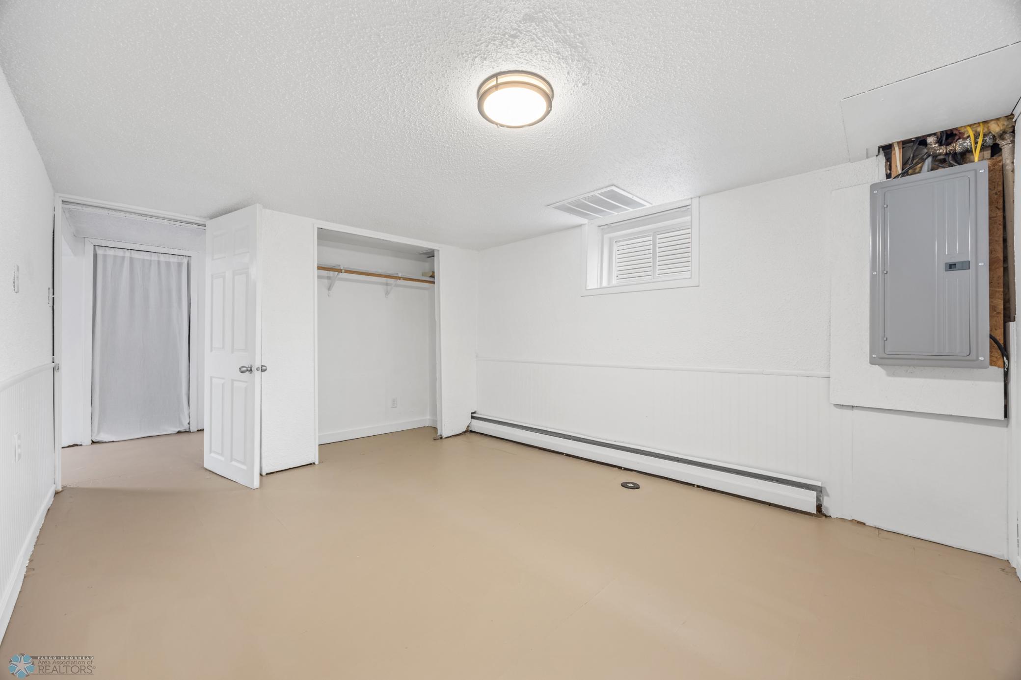 Basement flex space