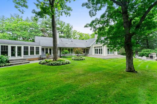 Fantastic location for a wedding or grad party tent!