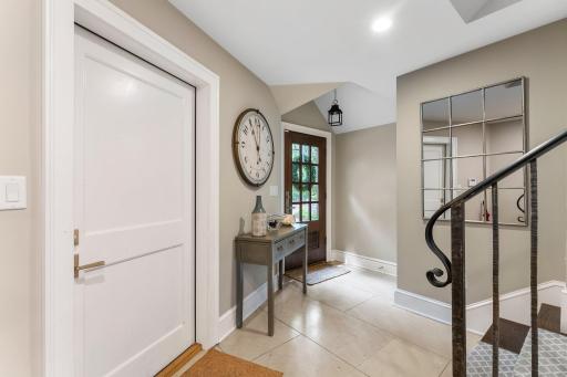 Easy spot to get to the garage or outside!