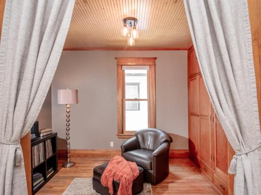 Main level room could be used as a bedroom or office.