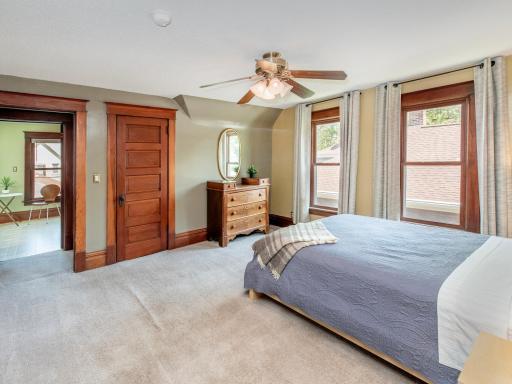 Owner's suite on the upper level.