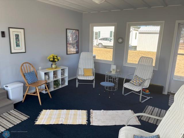 Attached patio