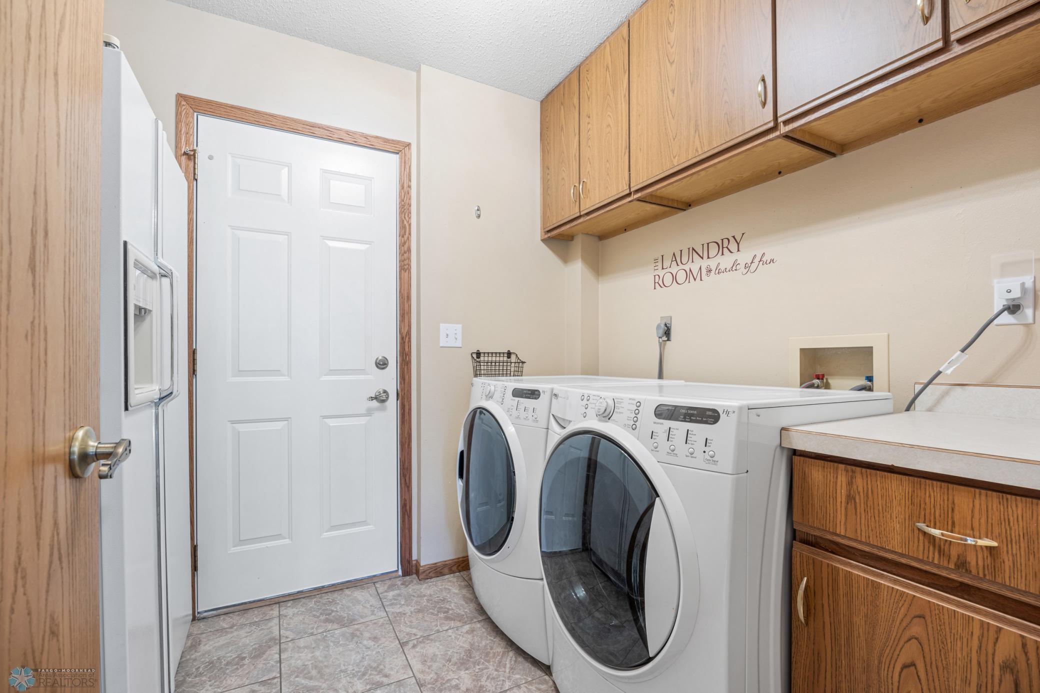 Laundry with Garage Access (Washer & Dryer Included)