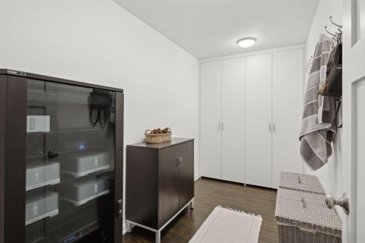 Large storage room located on the main level