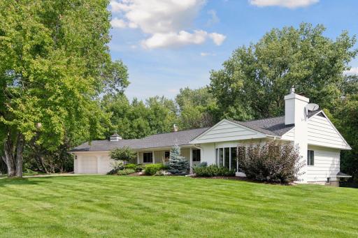 Beautifully maintained yard with exceptional landscaping