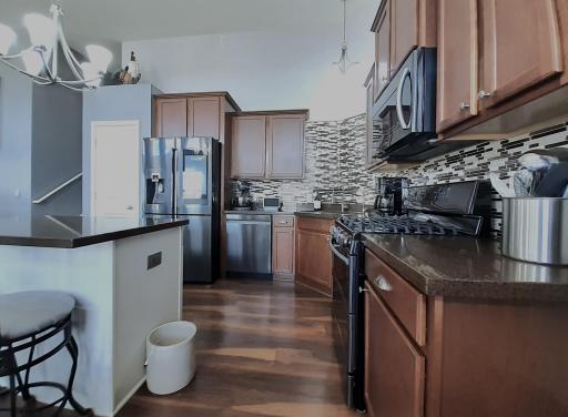 High end finishes and high tech appliances