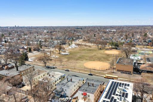 Aerial view of Phelps park across the street- 3933-chicago-ave-unit-4.jpg