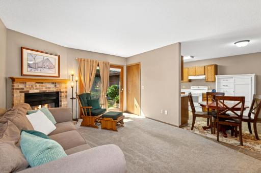 The entry way has a closet for your guest to use.