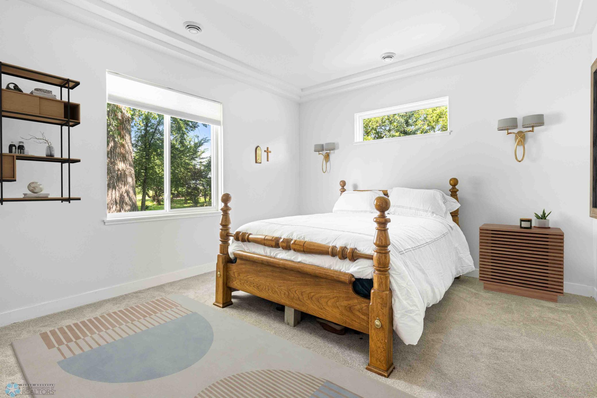 13'x16' Primary Bedroom - Digitally Staged