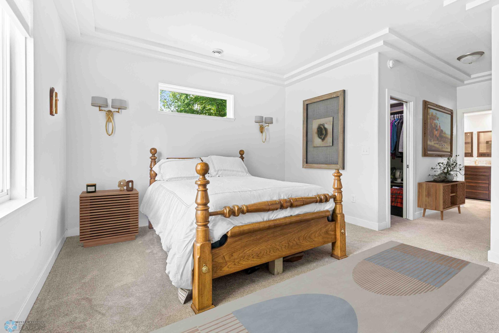 13'x16' Primary Bedroom - Digitally Staged