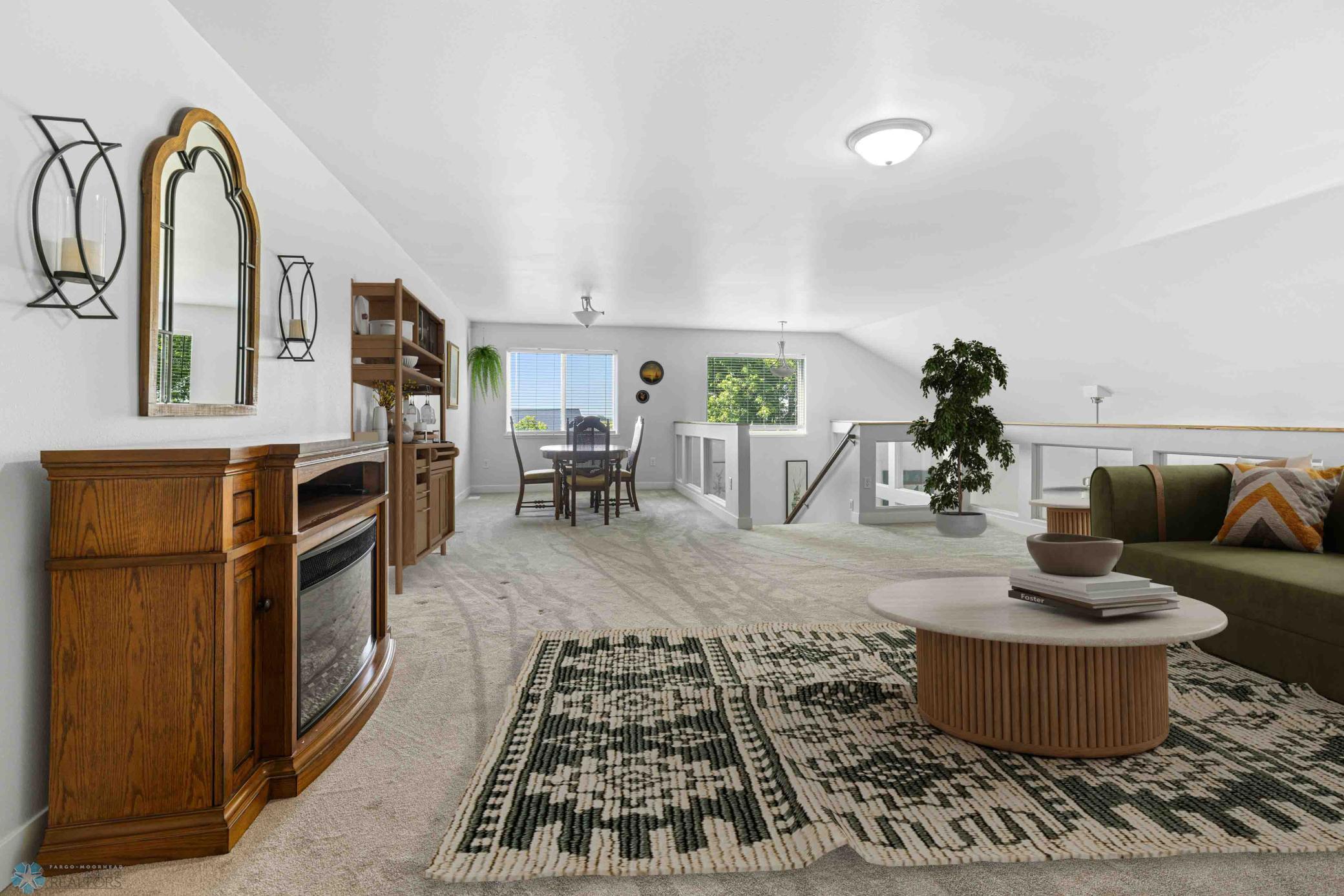 Loft Area - Digitally Staged