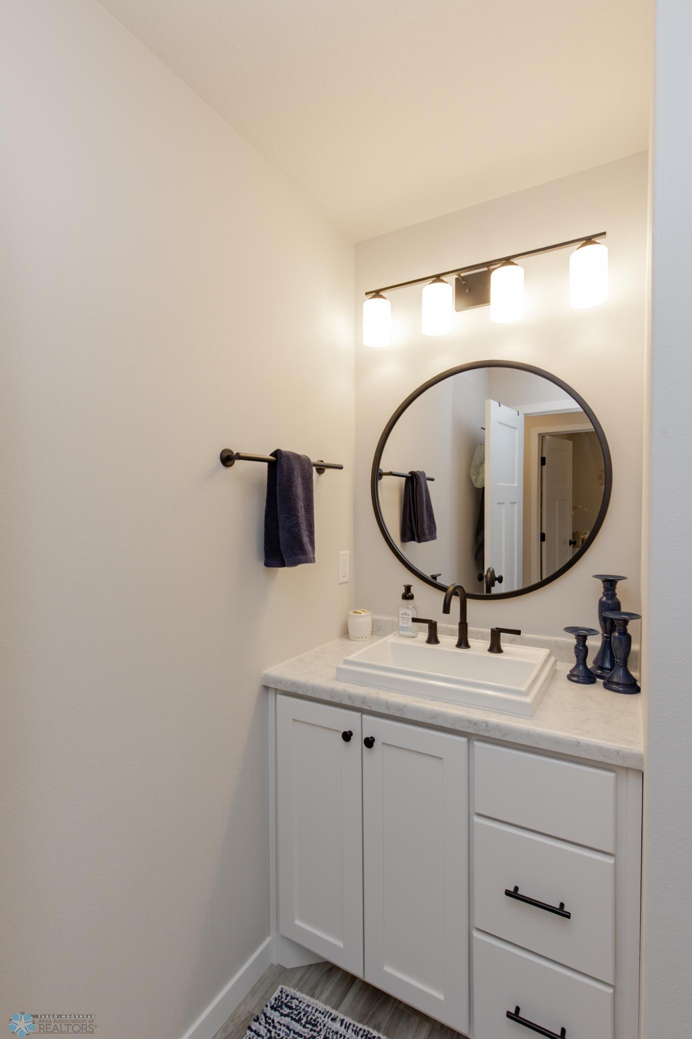 Upstairs hallway bathroom