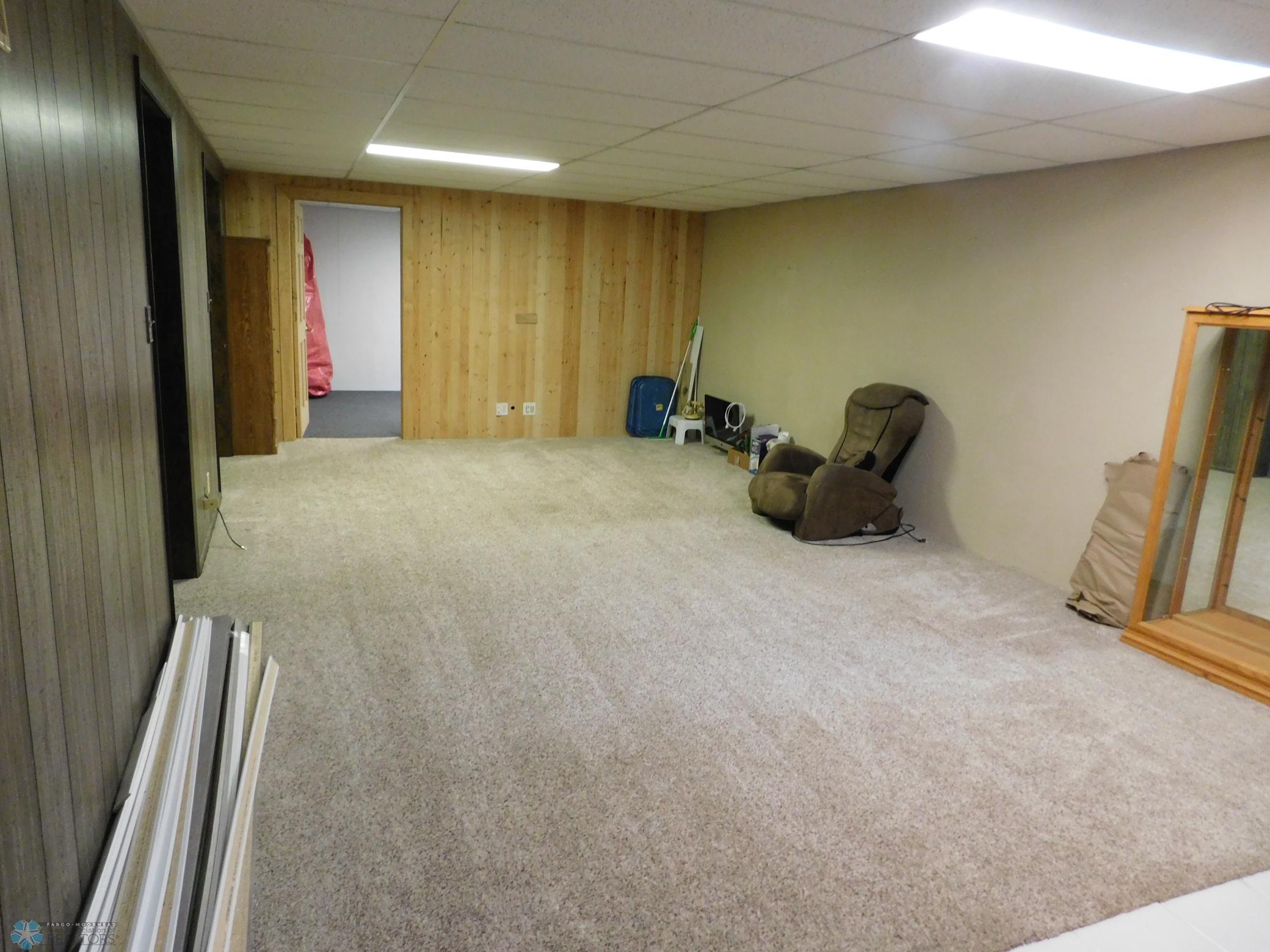 basement family room