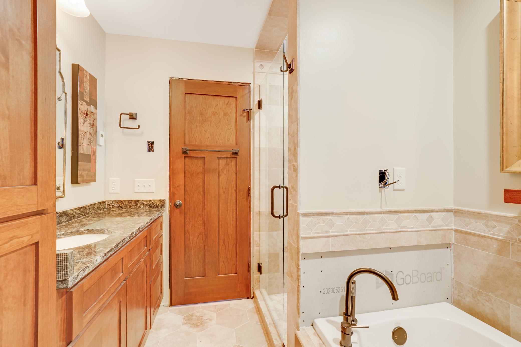 Lower Level Full Bathroom
