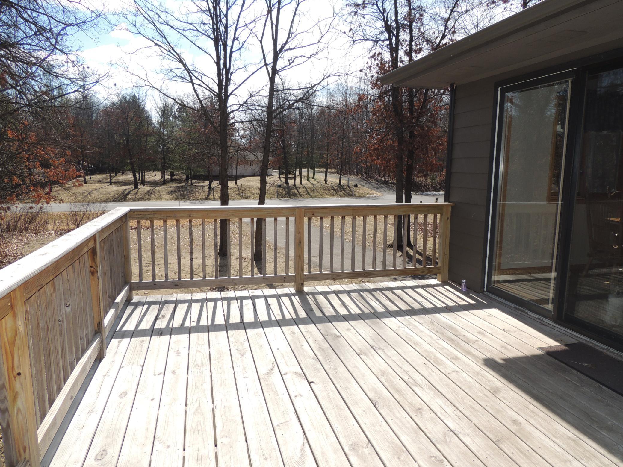 Deck off Dining Room-Patio Door