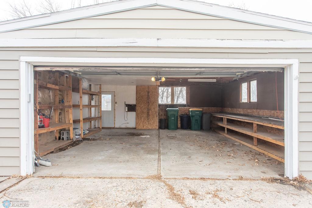 over-sized garage
