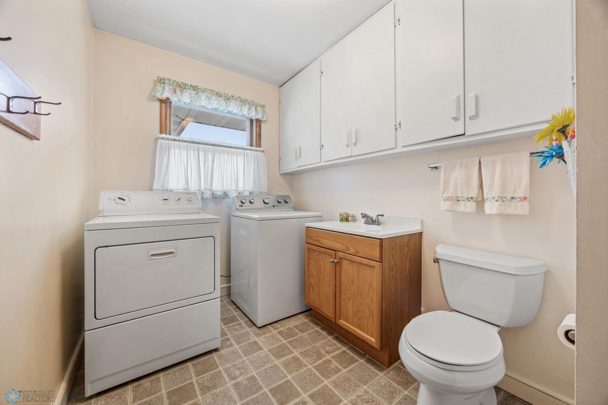 Main Floor Bathroom/Laundry