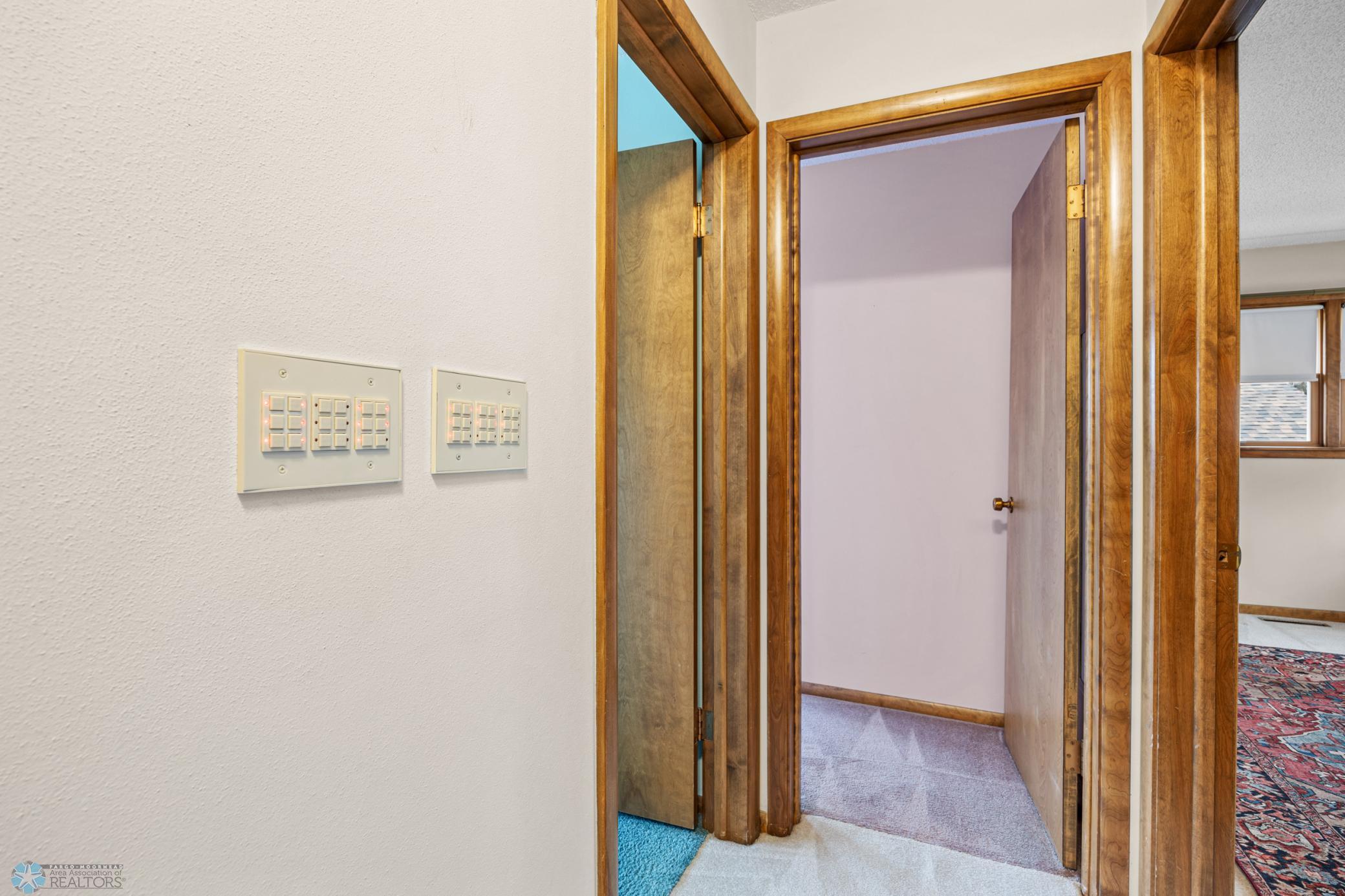 Upper Level Hallway Light Panel