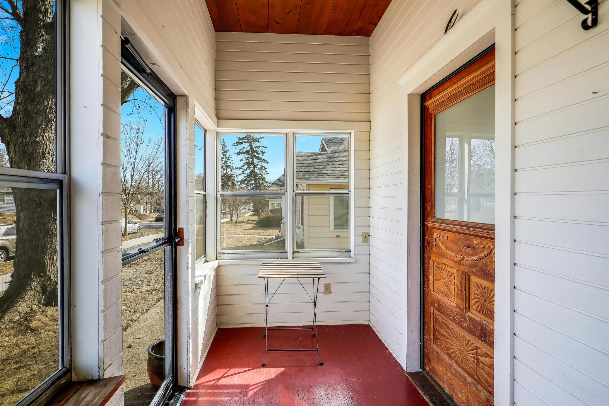 Entrance and Solid Wood Antique Door