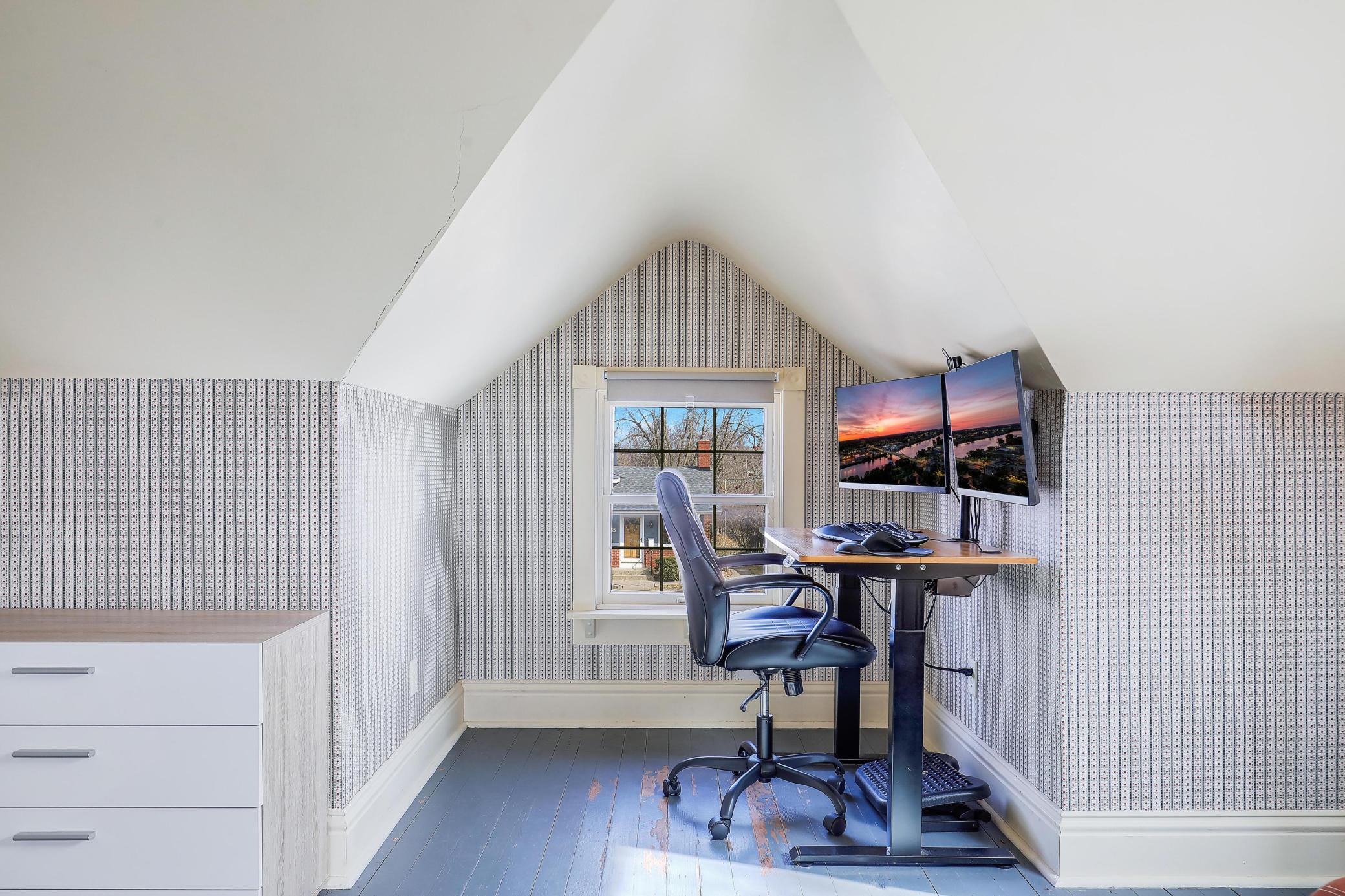 Sunny workspace