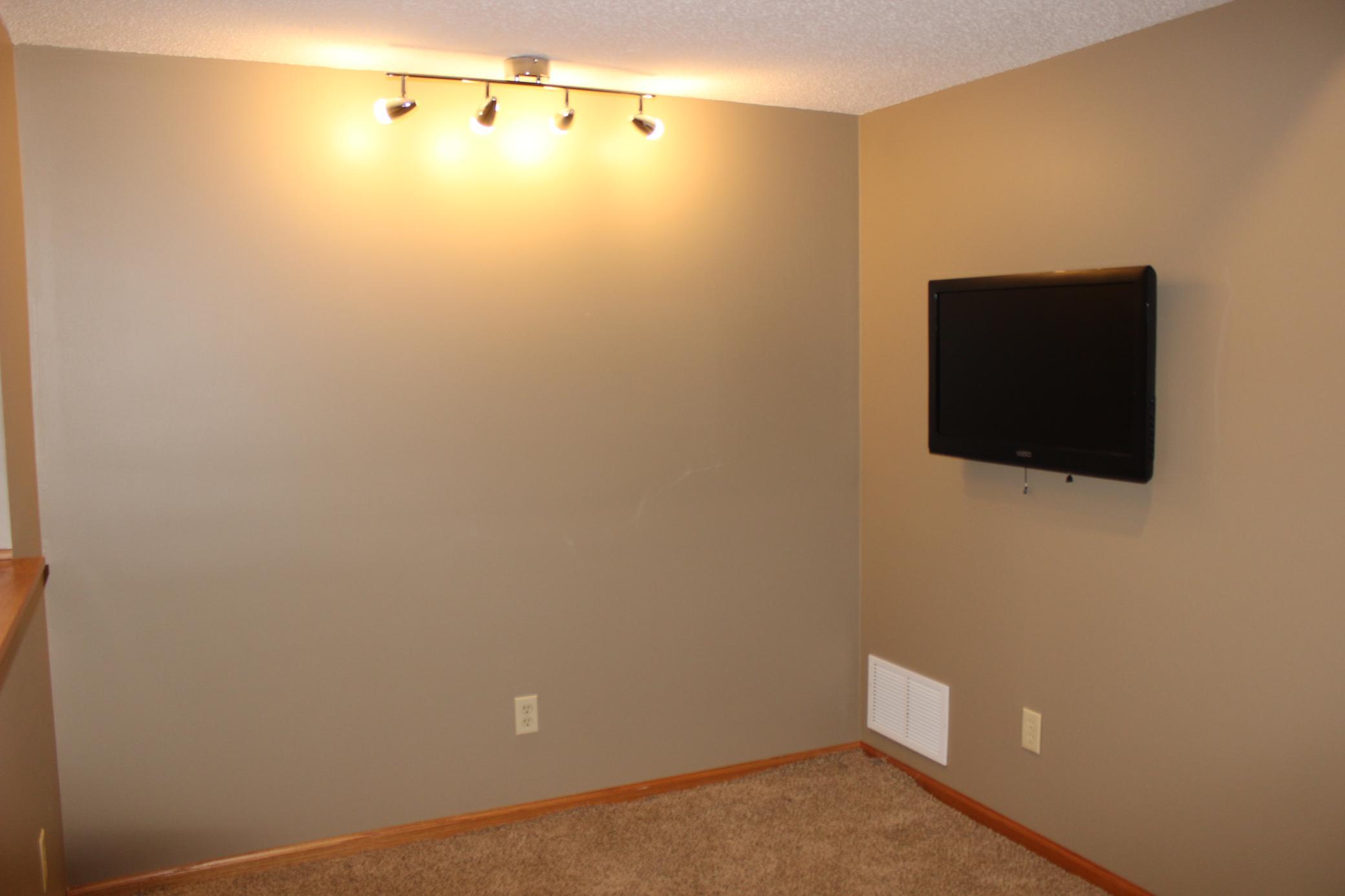 This is a lower level bedroom that makes a great guest bedroom.