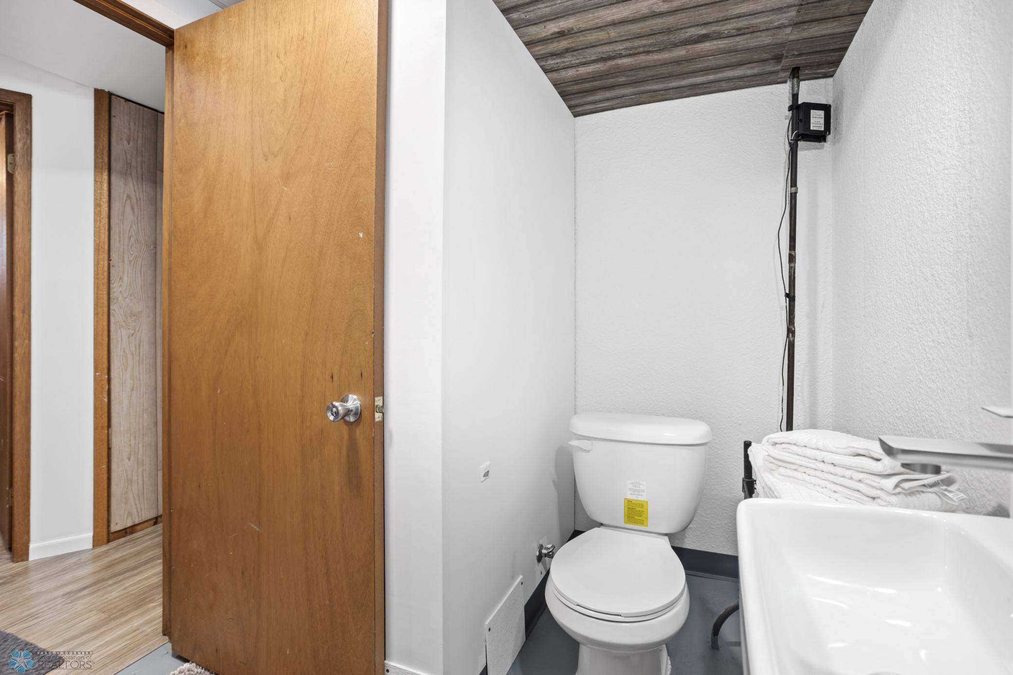 Basement bathroom