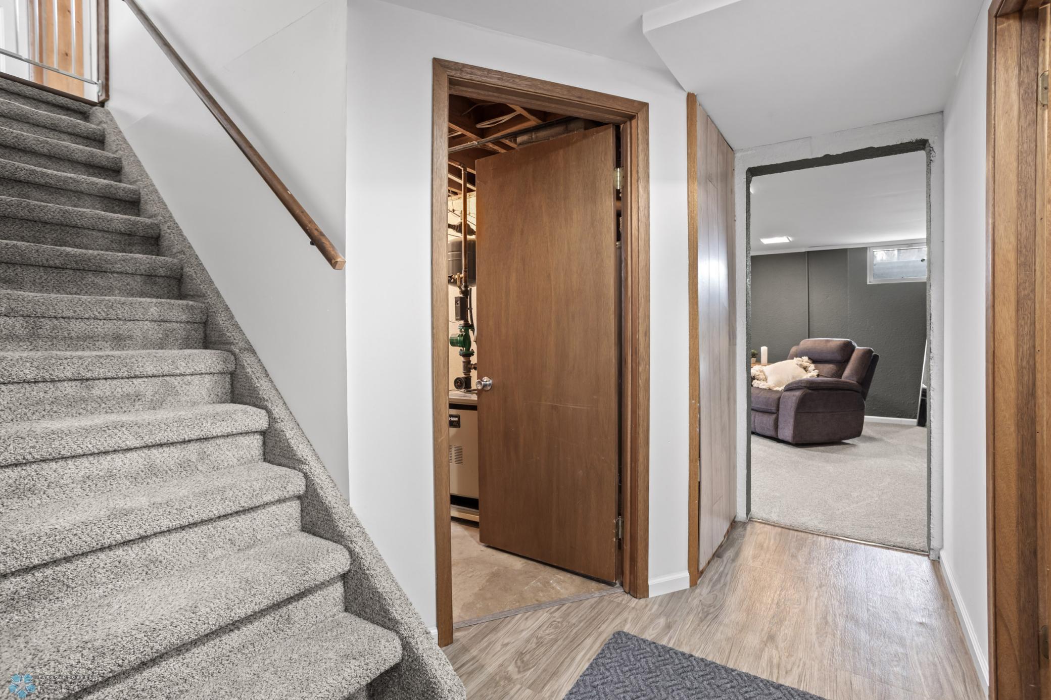 Basement hallway