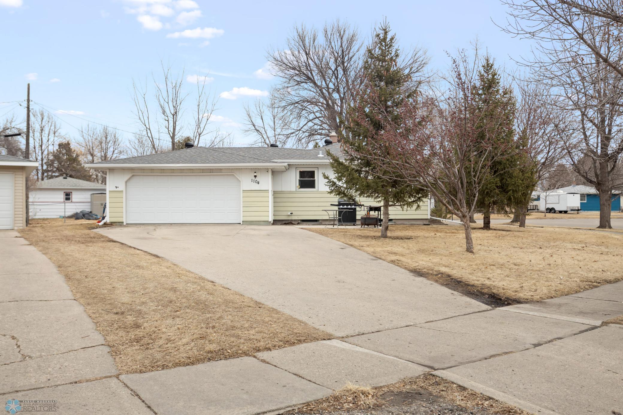 Exterior garage