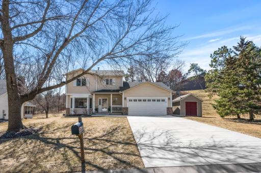 Welcome to 2402 Leyland Trail! In one of the prettiest neighborhoods in Woodbury, this home sits on an end lot on a treelined street in the Colby Lake neighborhood. The private pool a