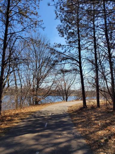 Walking trails by Colby Lake just about a 1/2 mile from the home.