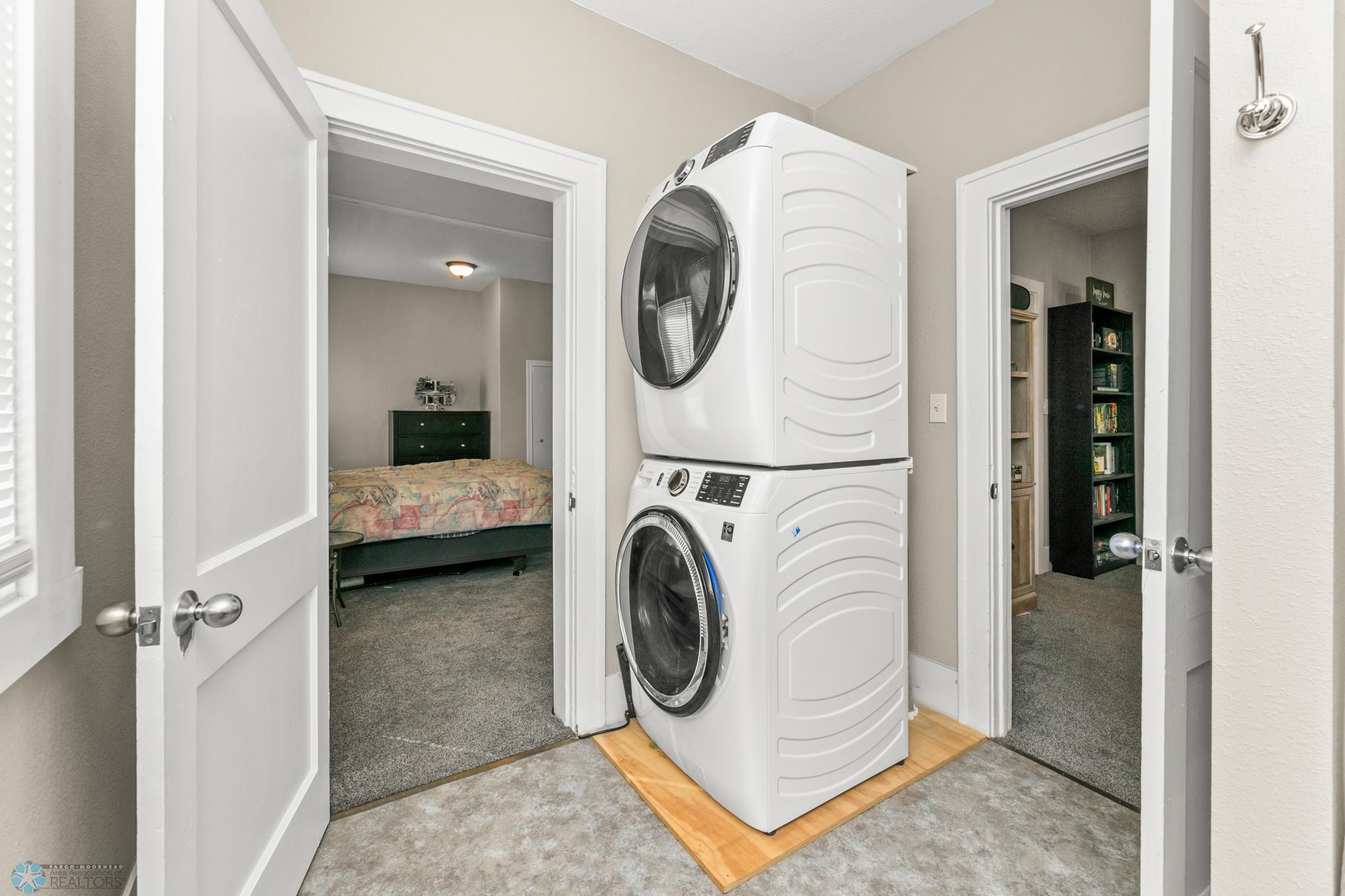 Laundry in ensuite bath