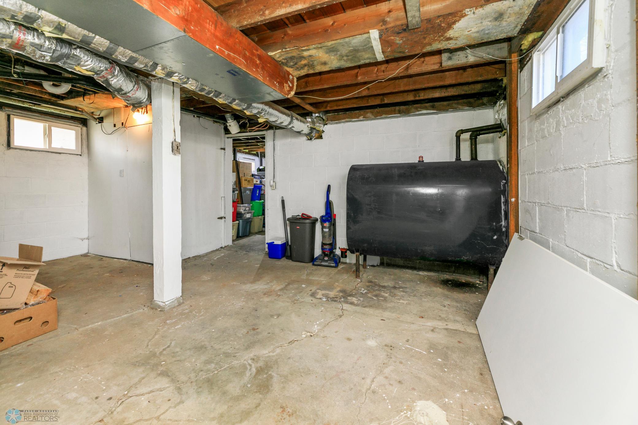 Storage/Utility Room view 4-tank not in use