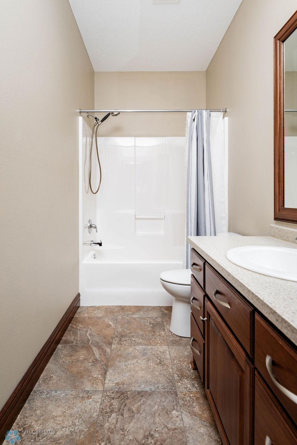 Full bathroom in Basement