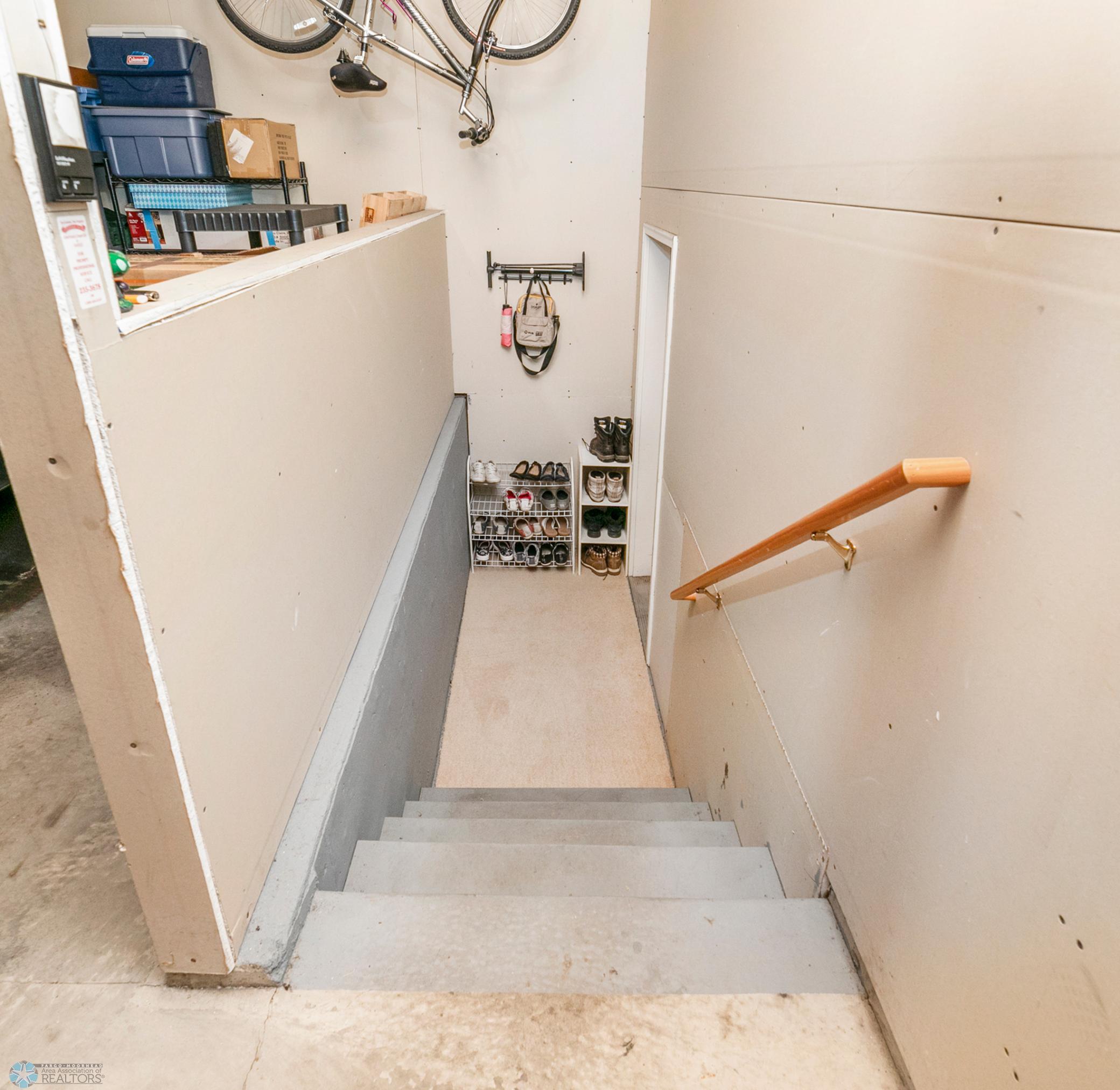 Garage access to lower level