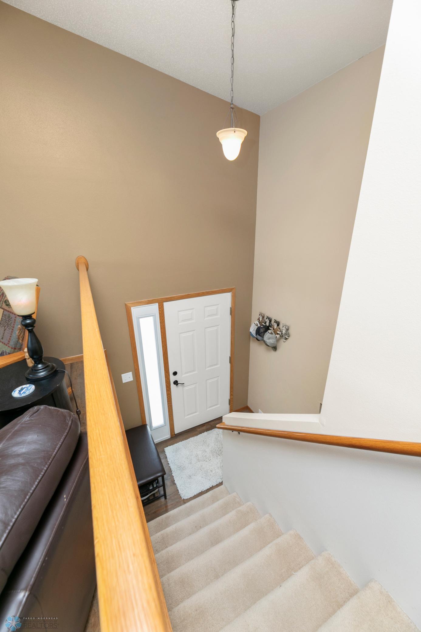 Entry- vaulted ceilings
