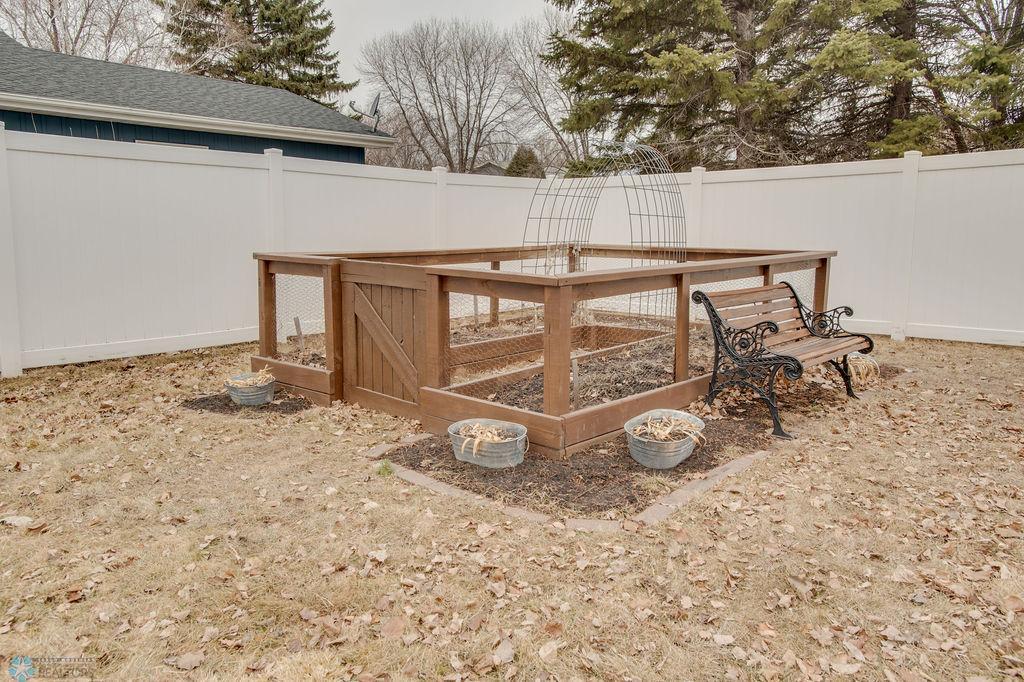 Beautiful raised garden bed!