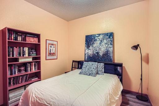The second bedroom would also serve well as your home office or exercise space.