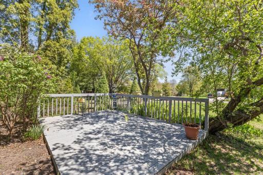 Set up your chairs and enjoy coffee in the morning on your front patio/deck.