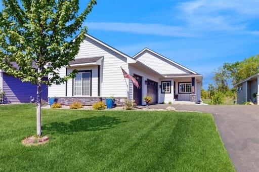 Enjoy maintenance free living with snow and lawn care included in HOA fee