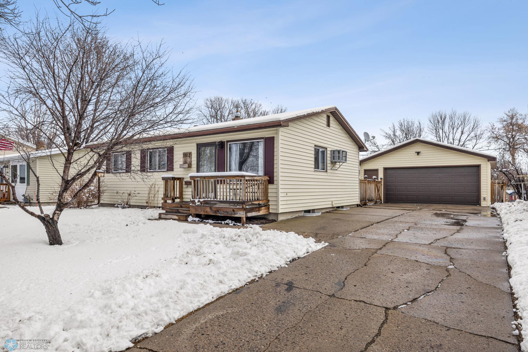 Front of house/Deck