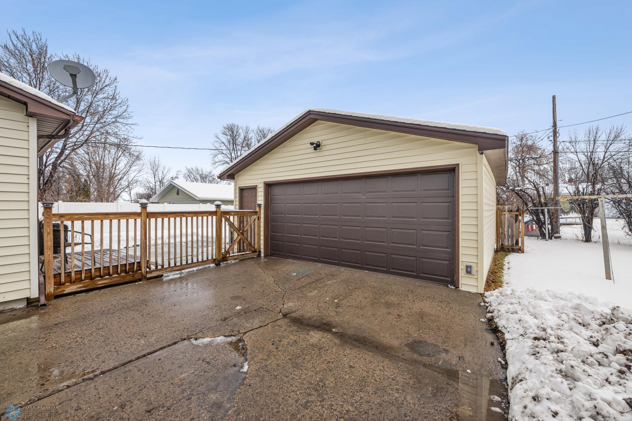 Detached Double garage