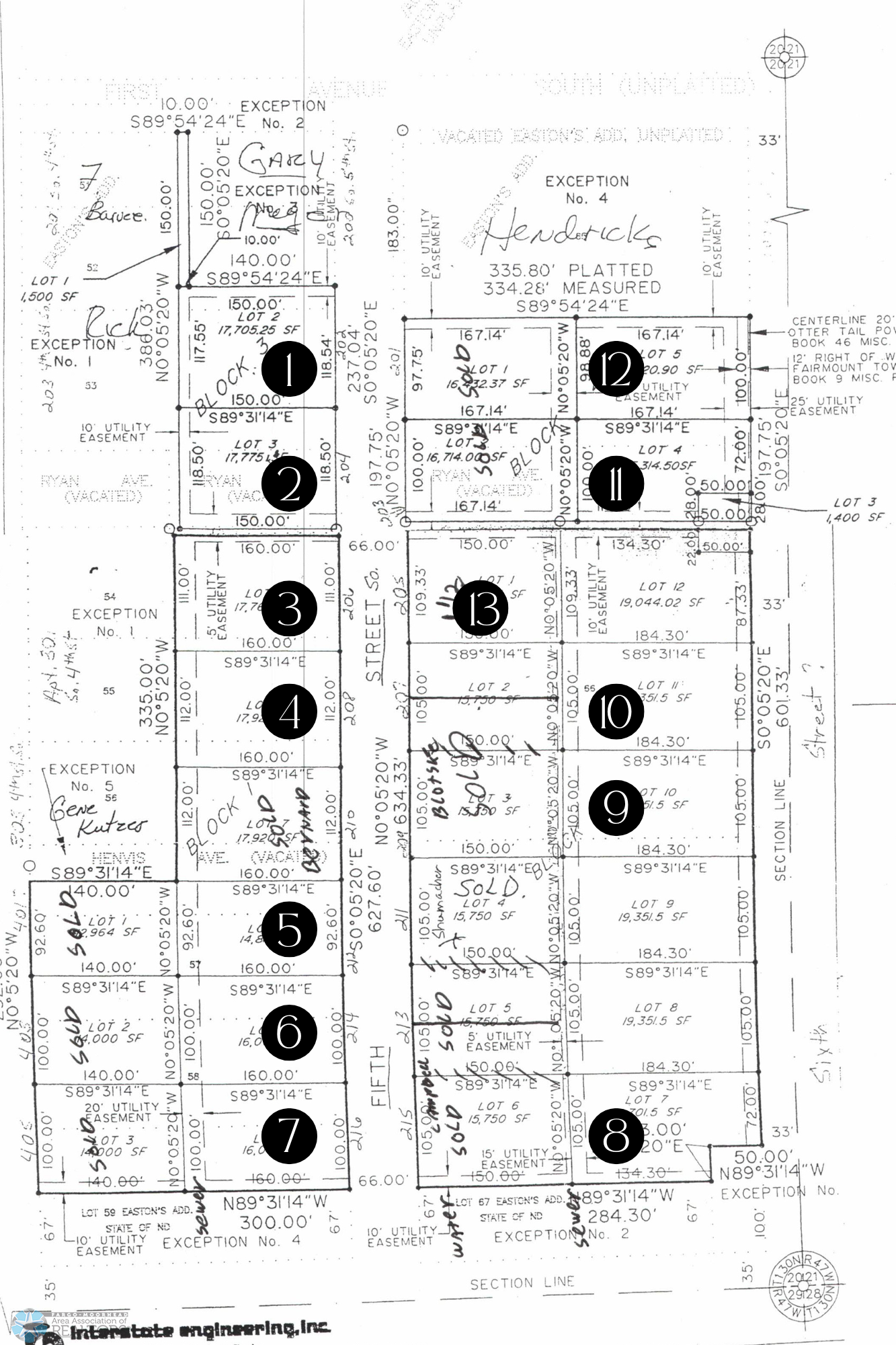 Homesite Information Map