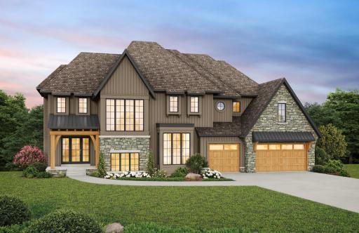 Welcome to Hanson Builders Artisan Home in Hollydale, the WOODSTONE!