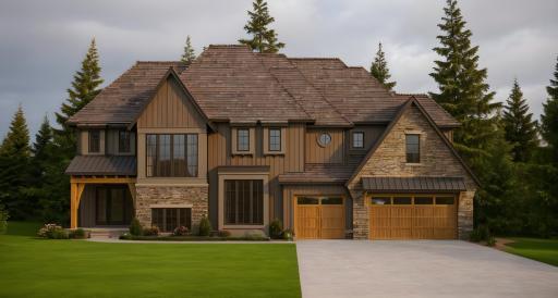 Welcome to Hanson Builders Artisan Home in Hollydale, the WOODSTONE!