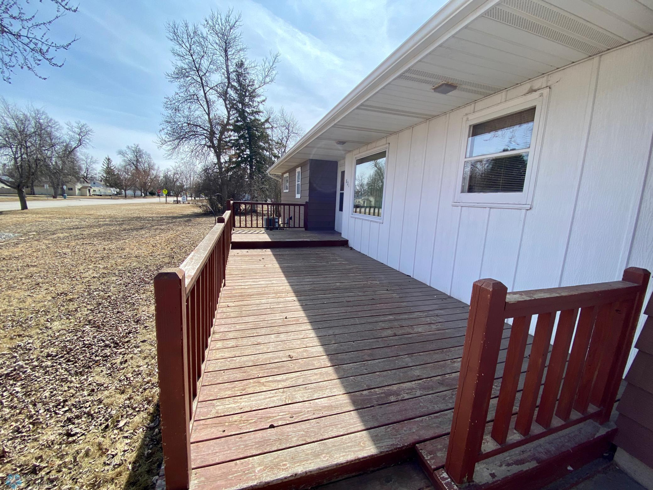 front deck