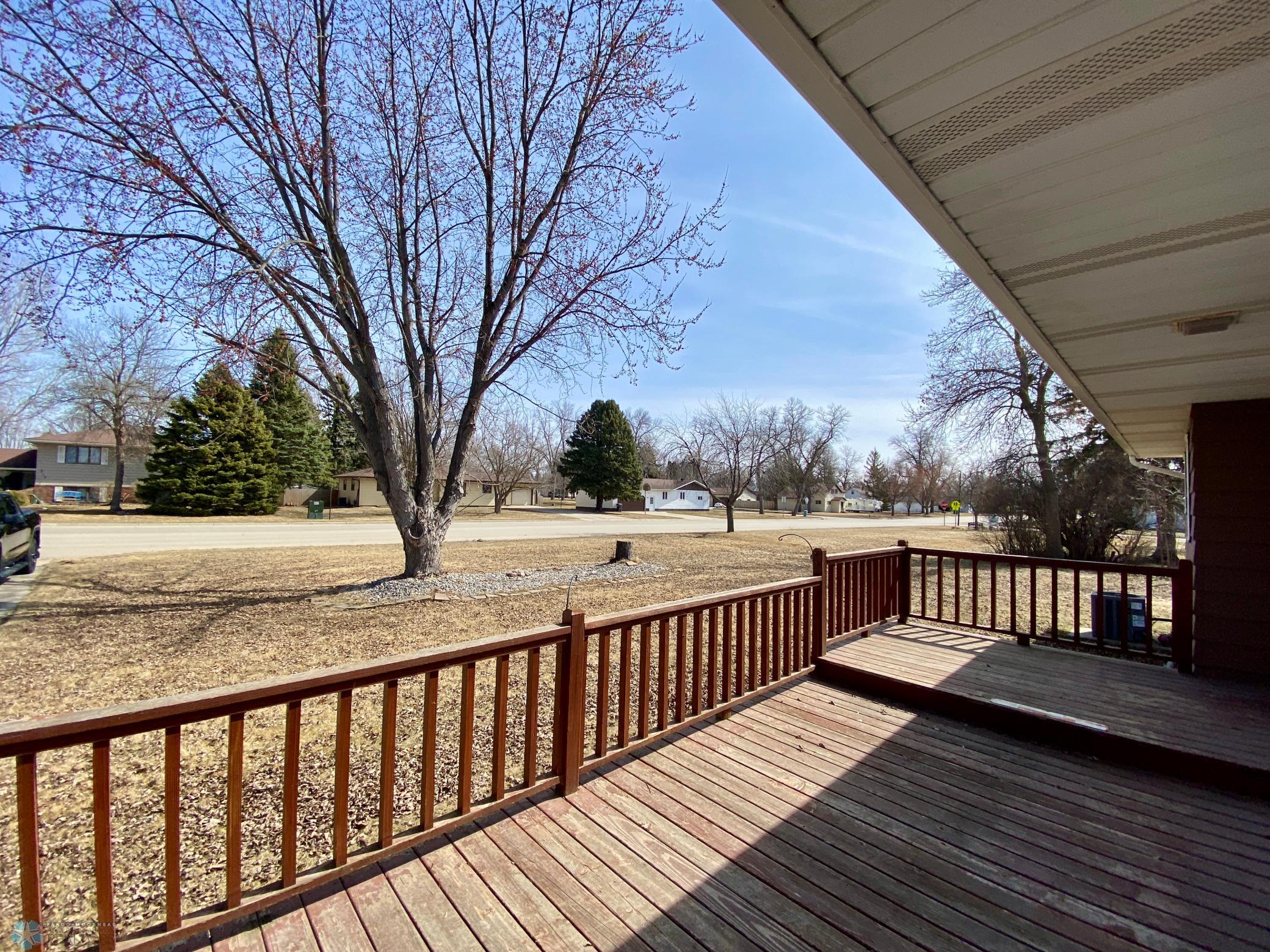 front deck