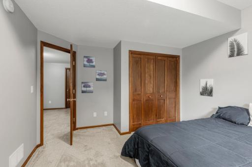 Bedroom 5 - Lower level (New carpet Aug 2025)