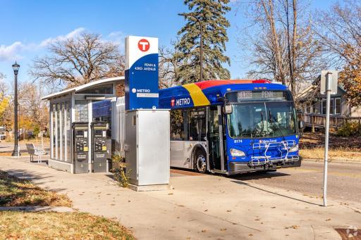Convenient Metro Transit access makes commuting and exploring the Twin Cities easy and efficient.